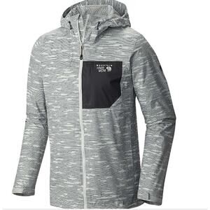 Mountain Hardwear Plasmonic Jacket Mens Medium Hooded Full Zip Waterproof